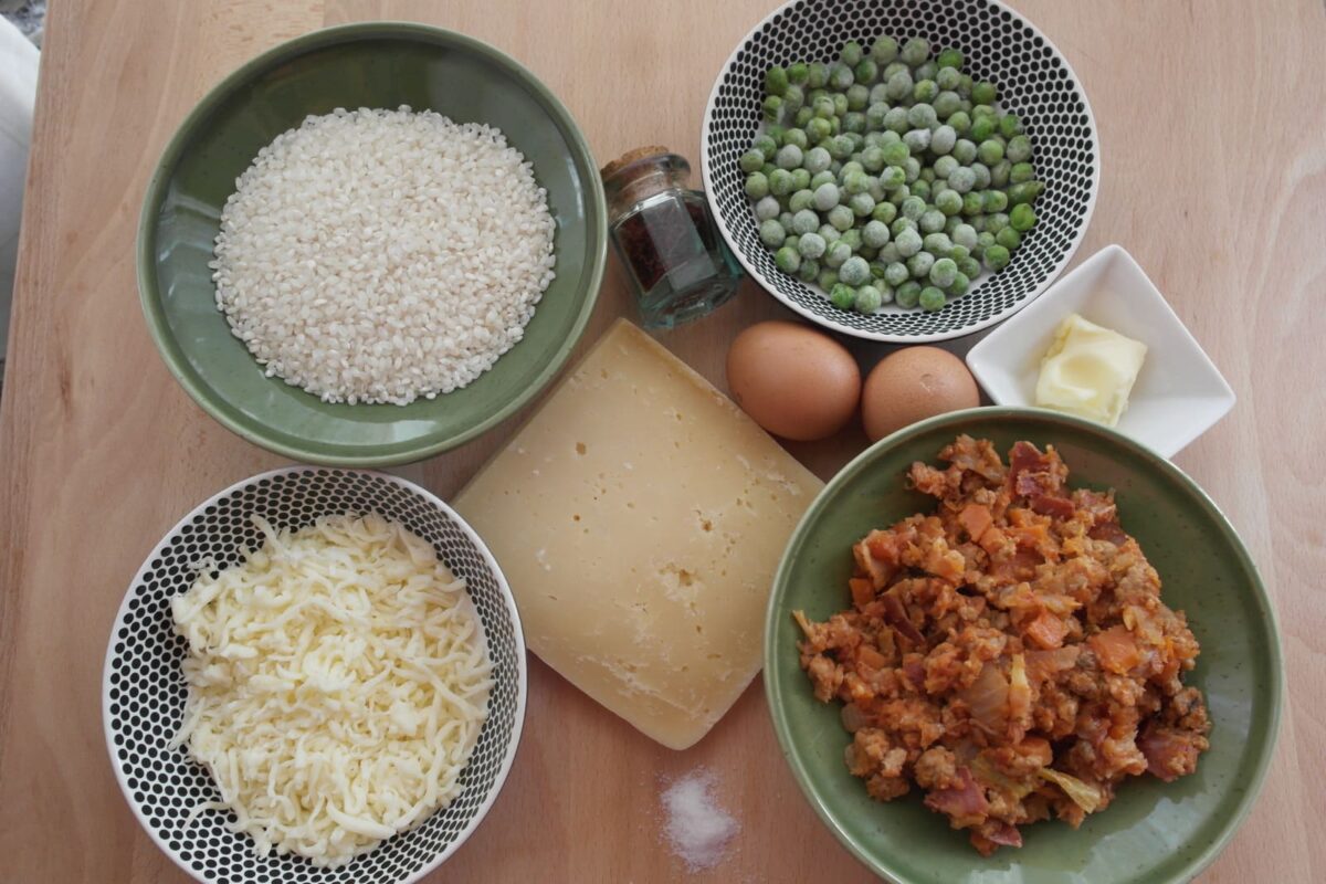 croquetas de arroz paso 1