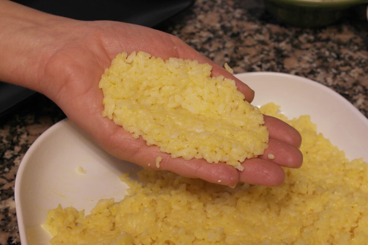 croquetas de arroz paso 15