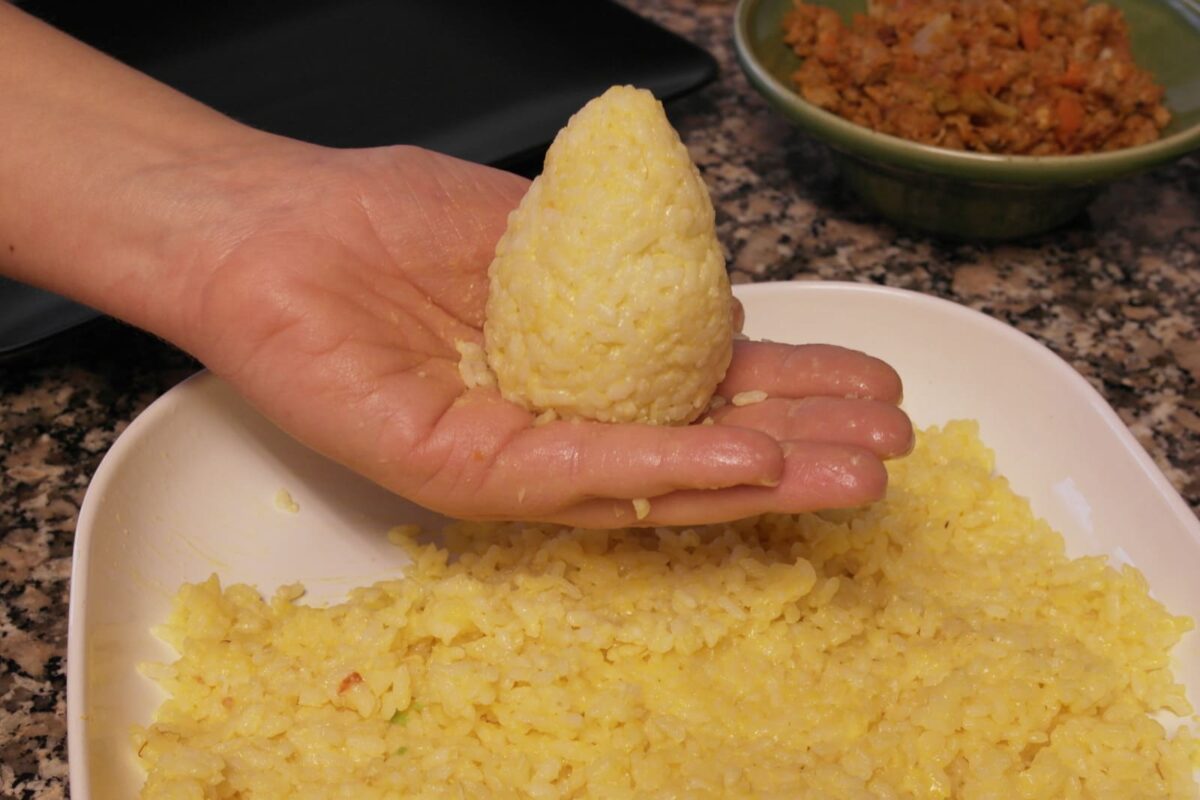 croquetas de arroz paso 19