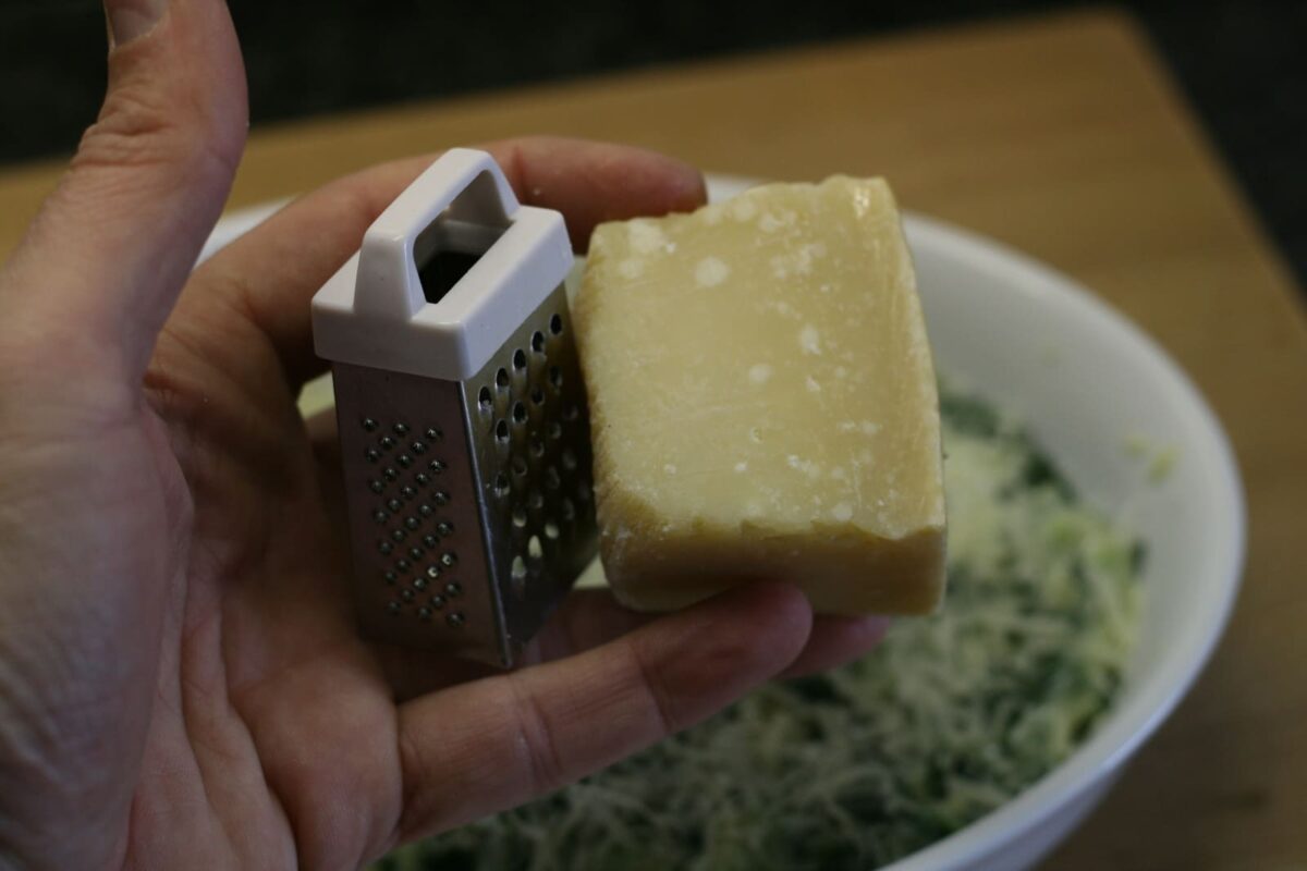 espinacas a la crema o gratinadas al horno paso 13