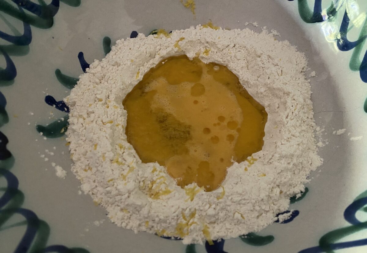Farinosa de cabello de ángel. Postre tradicional de Semana Santa
