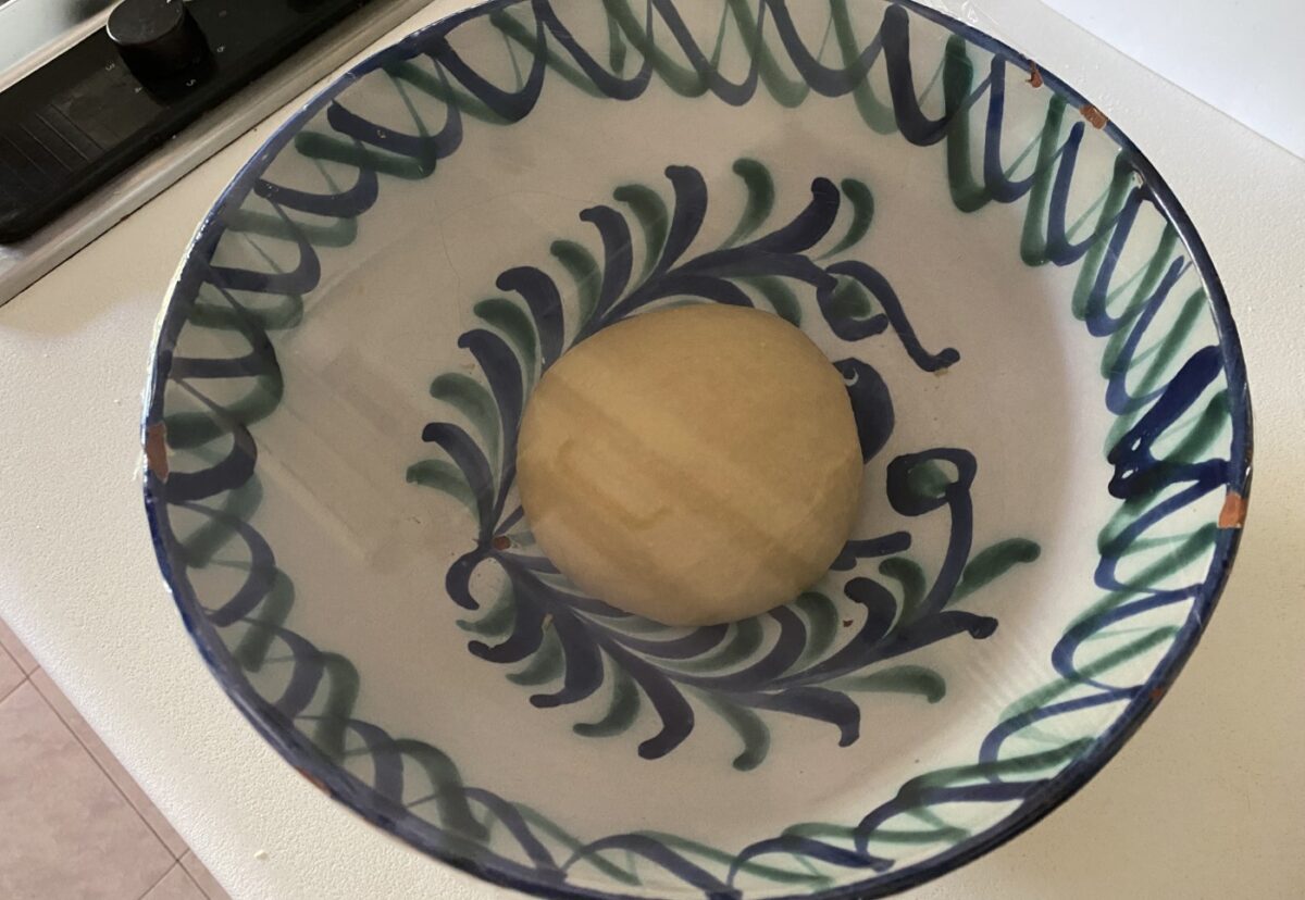 Farinosa de cabello de ángel. Postre tradicional de Semana Santa