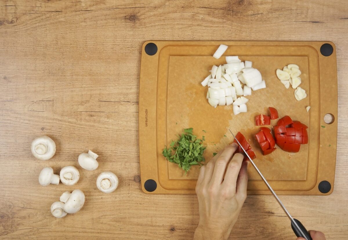 Filetes de ternera en salsa. Una receta fácil en 30 minutos