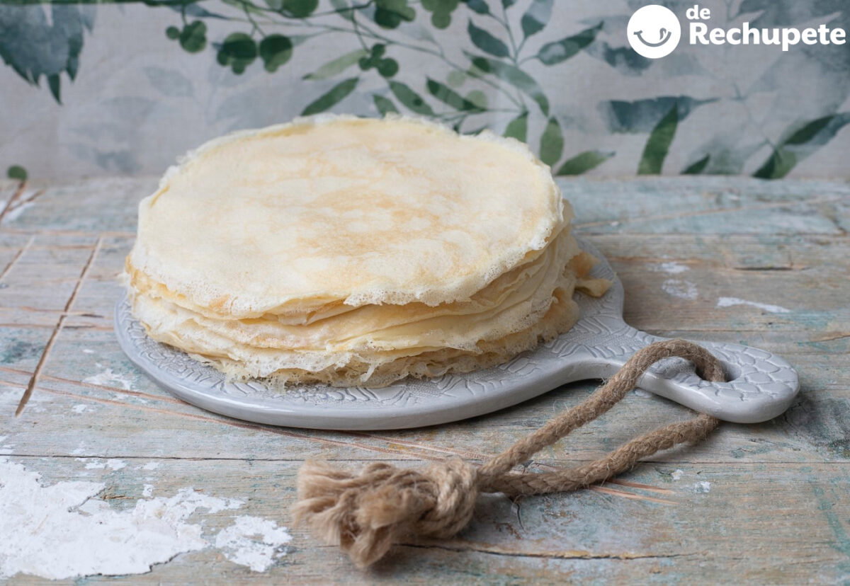 Freixós o filloas con anís. El dulce tradicional gallego