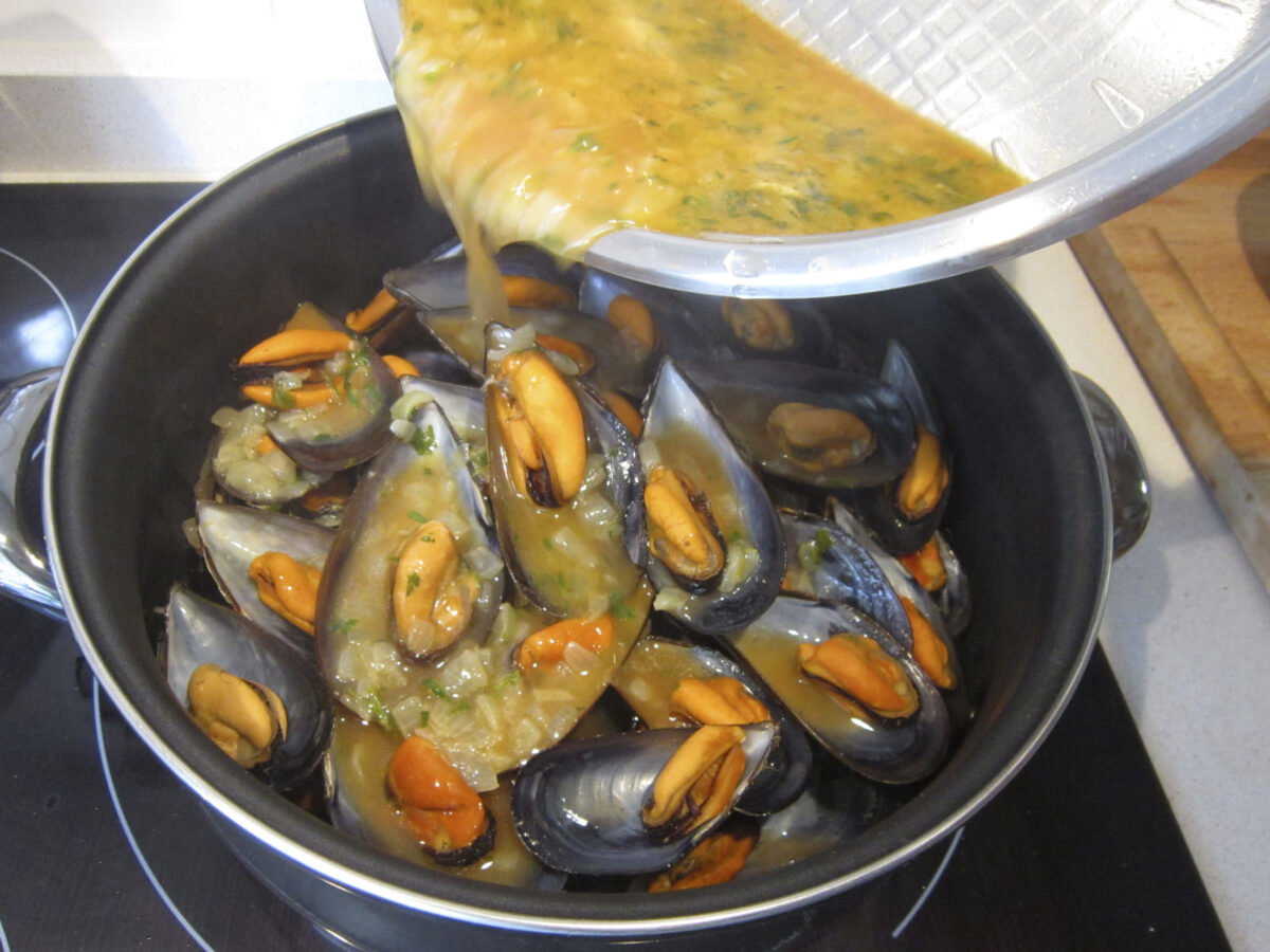 mejillones a la marinera paso 13