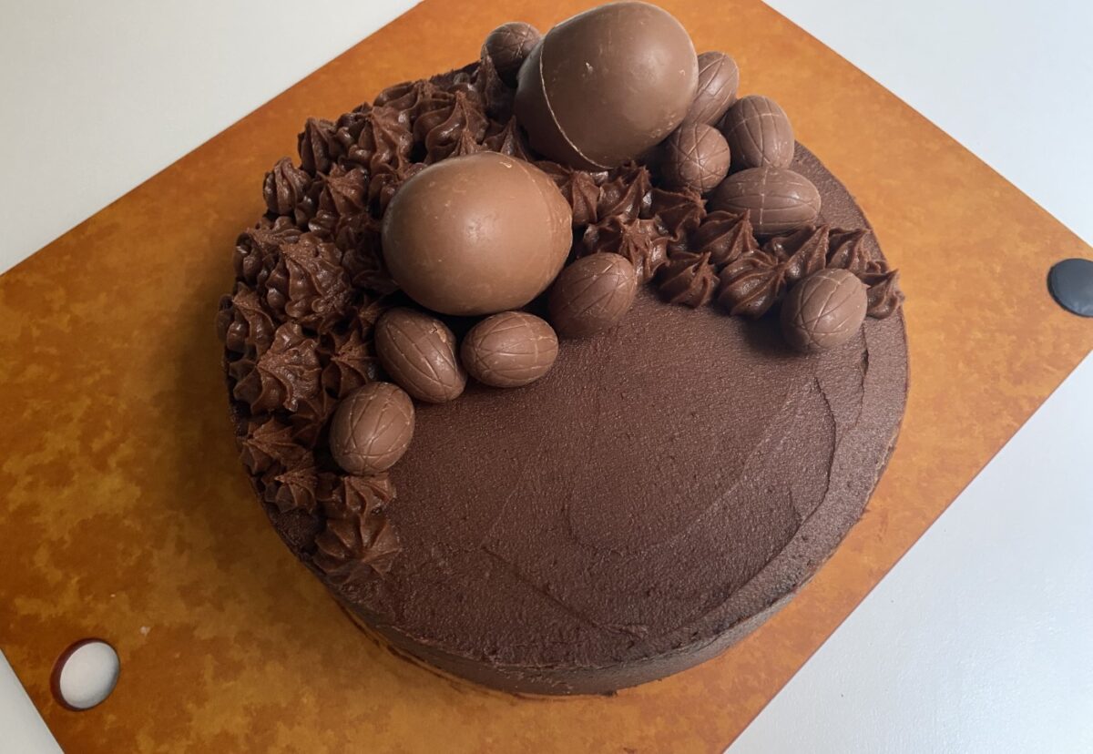 Mona de Pascua de chocolate de Pascua