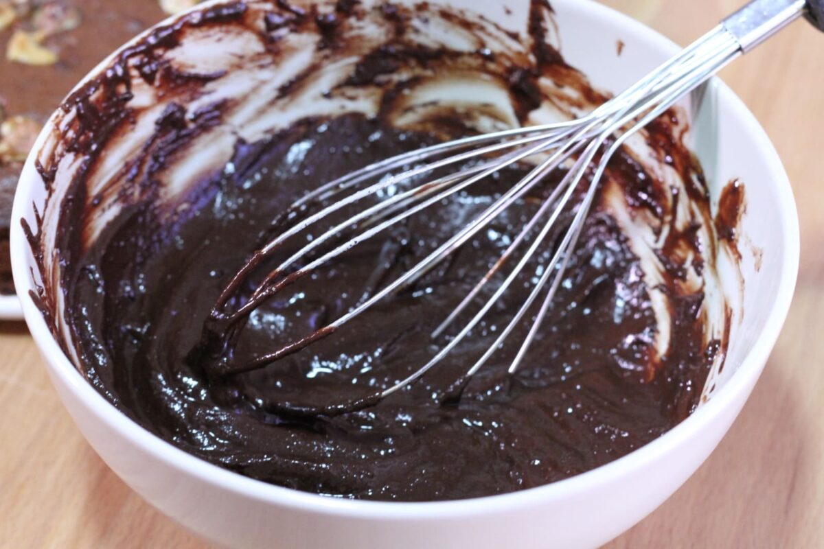 pastel de chocolate y naranja paso 13