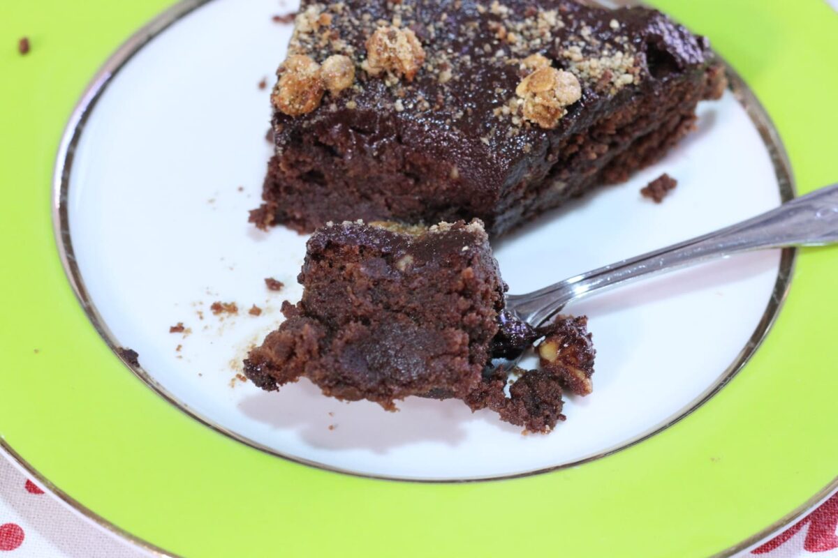 pastel de chocolate y naranja paso 17