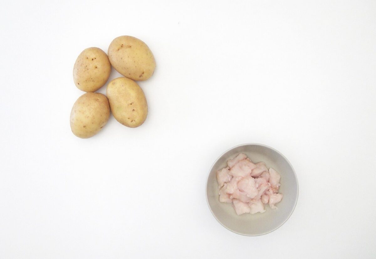 Pastel de pescado y patatas