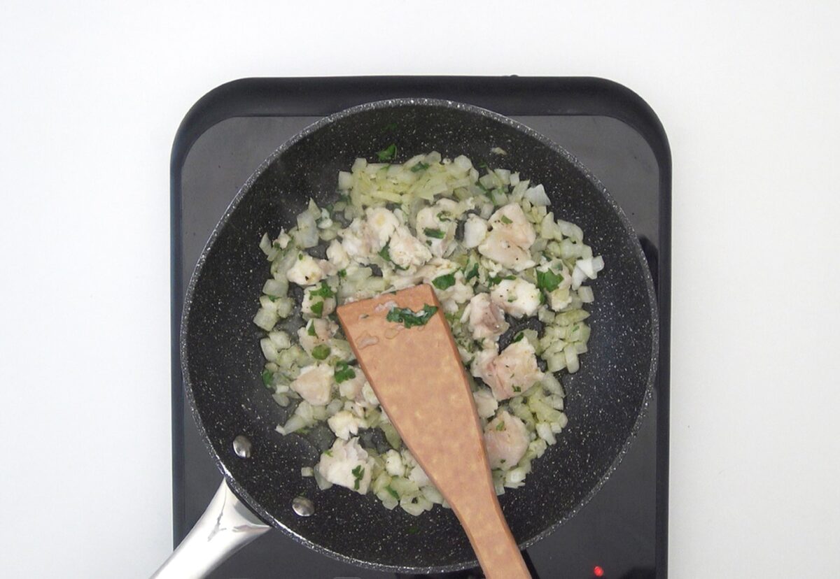 Pastel de pescado y patatas
