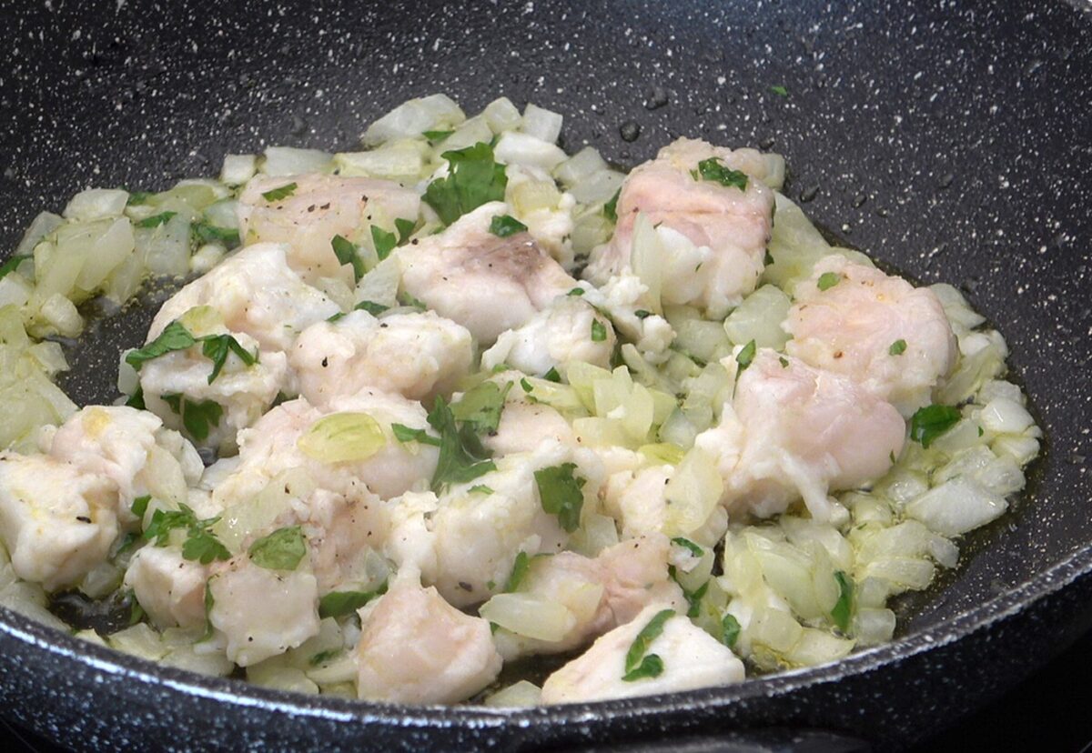 Pastel de pescado y patatas
