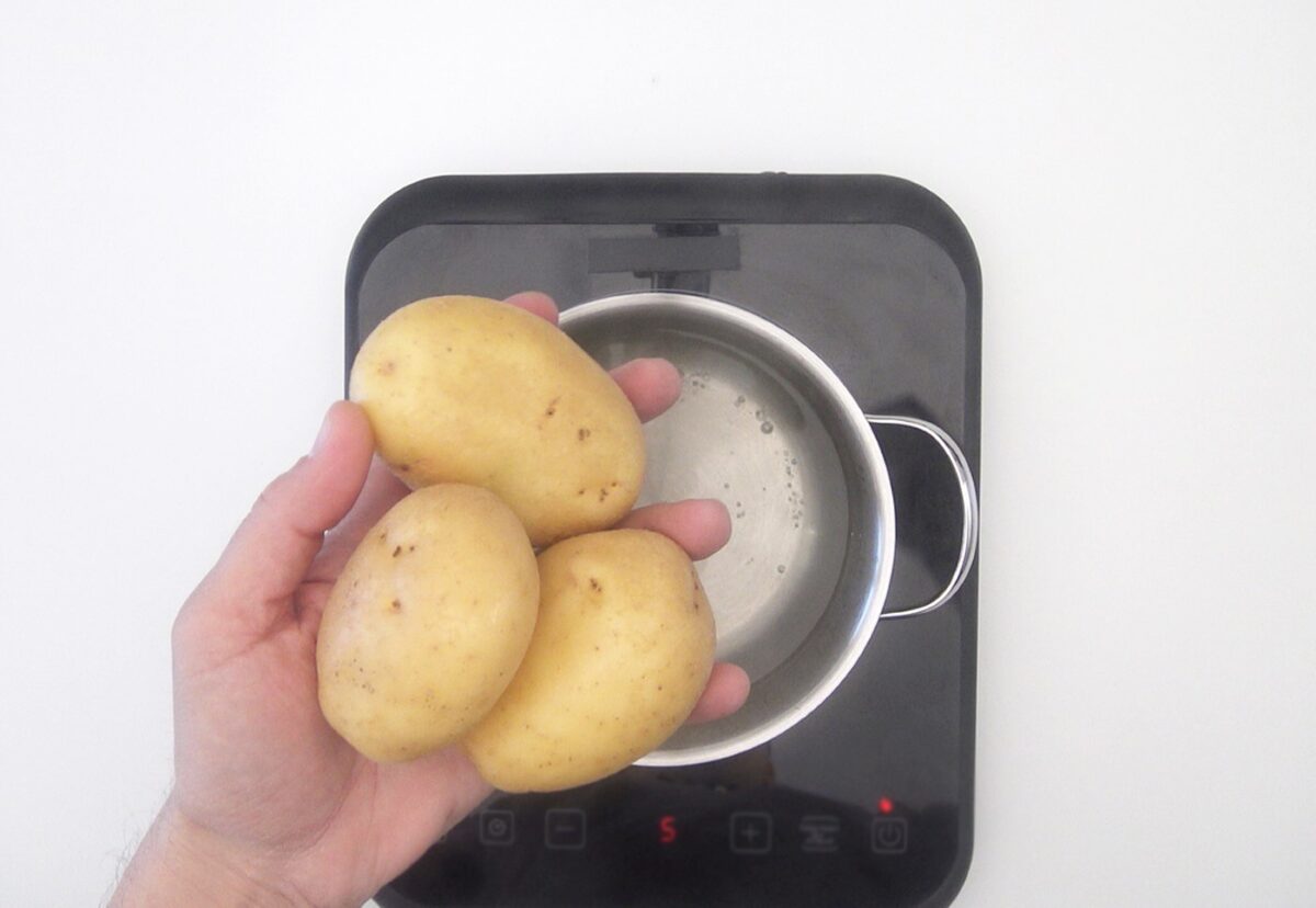 Pastel de pescado y patatas