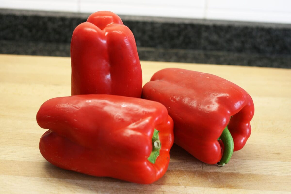 pimientos asados al horno paso 1