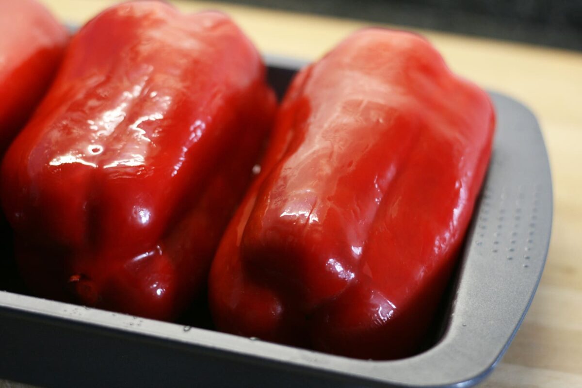 pimientos asados al horno paso 3