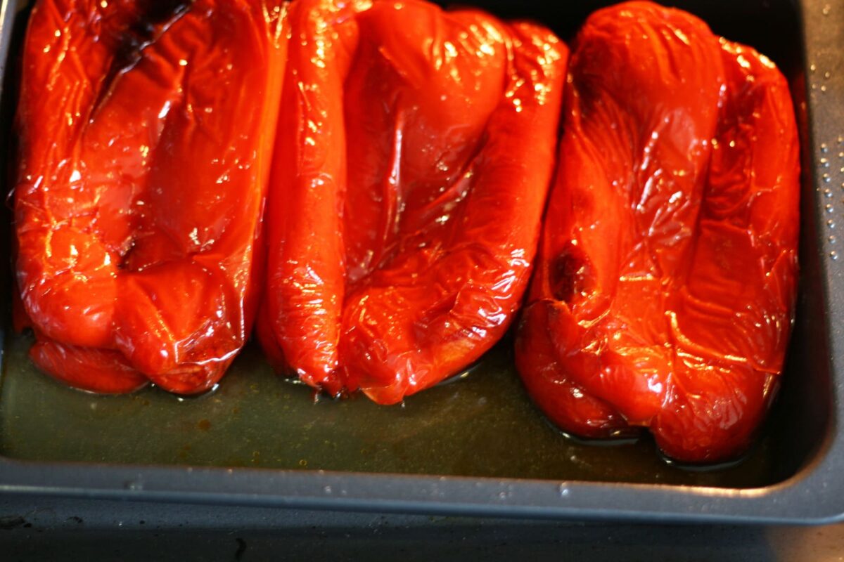 pimientos asados al horno paso 4