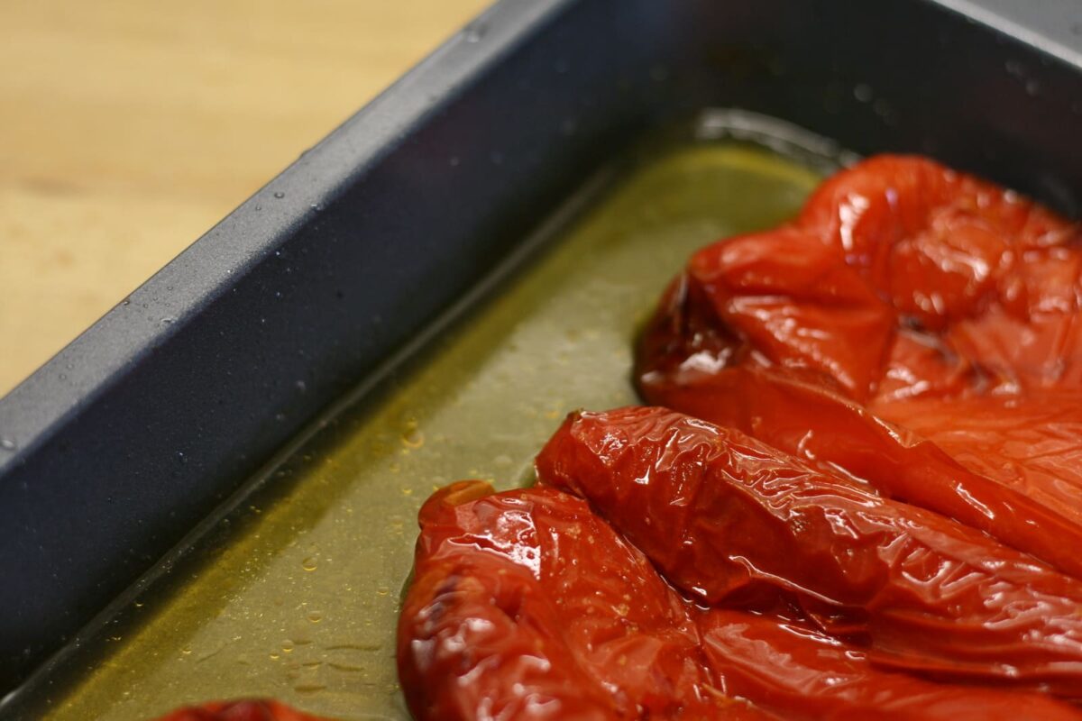 pimientos asados al horno paso 5