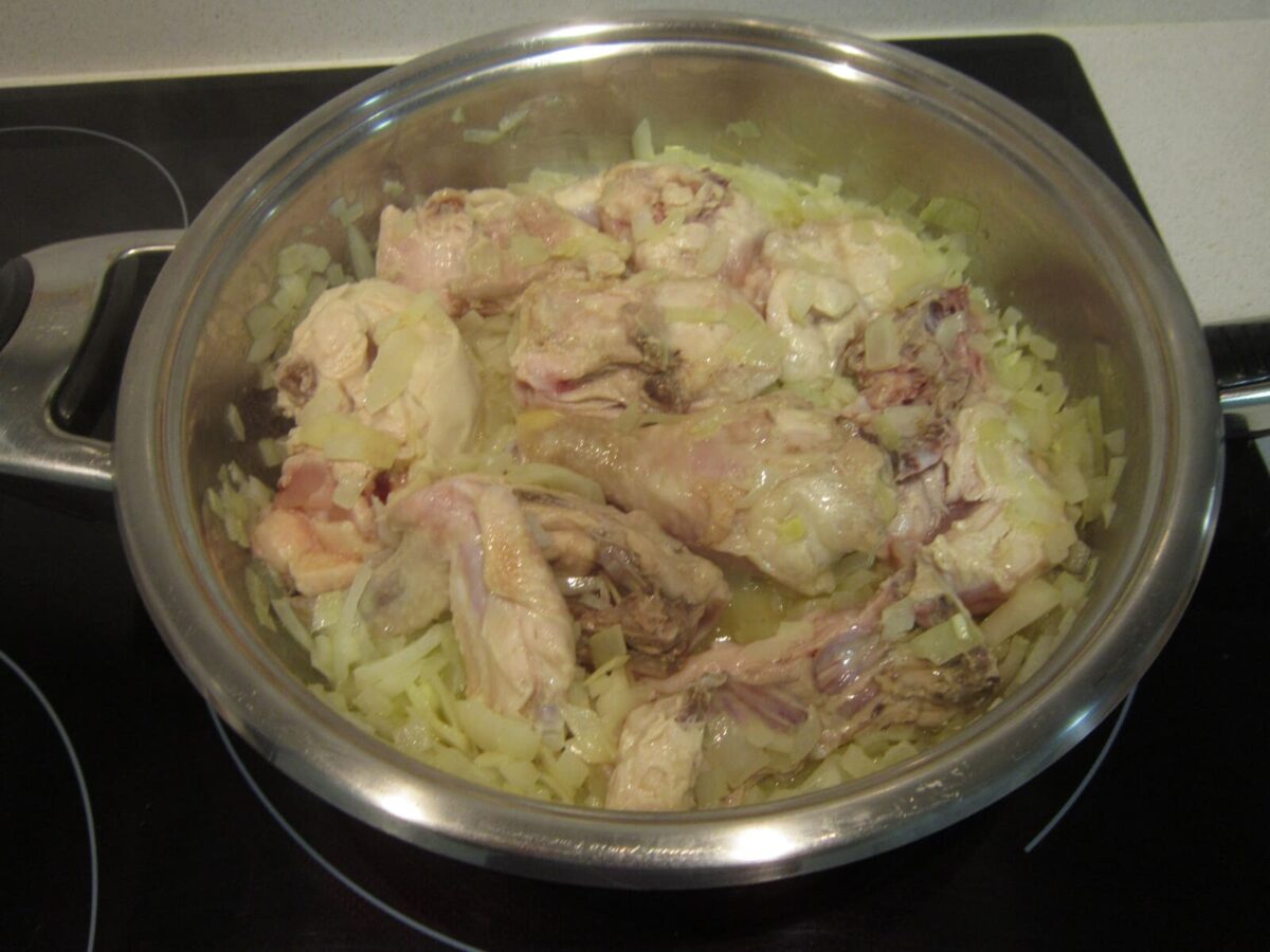 pollo a la cazadora paso 13