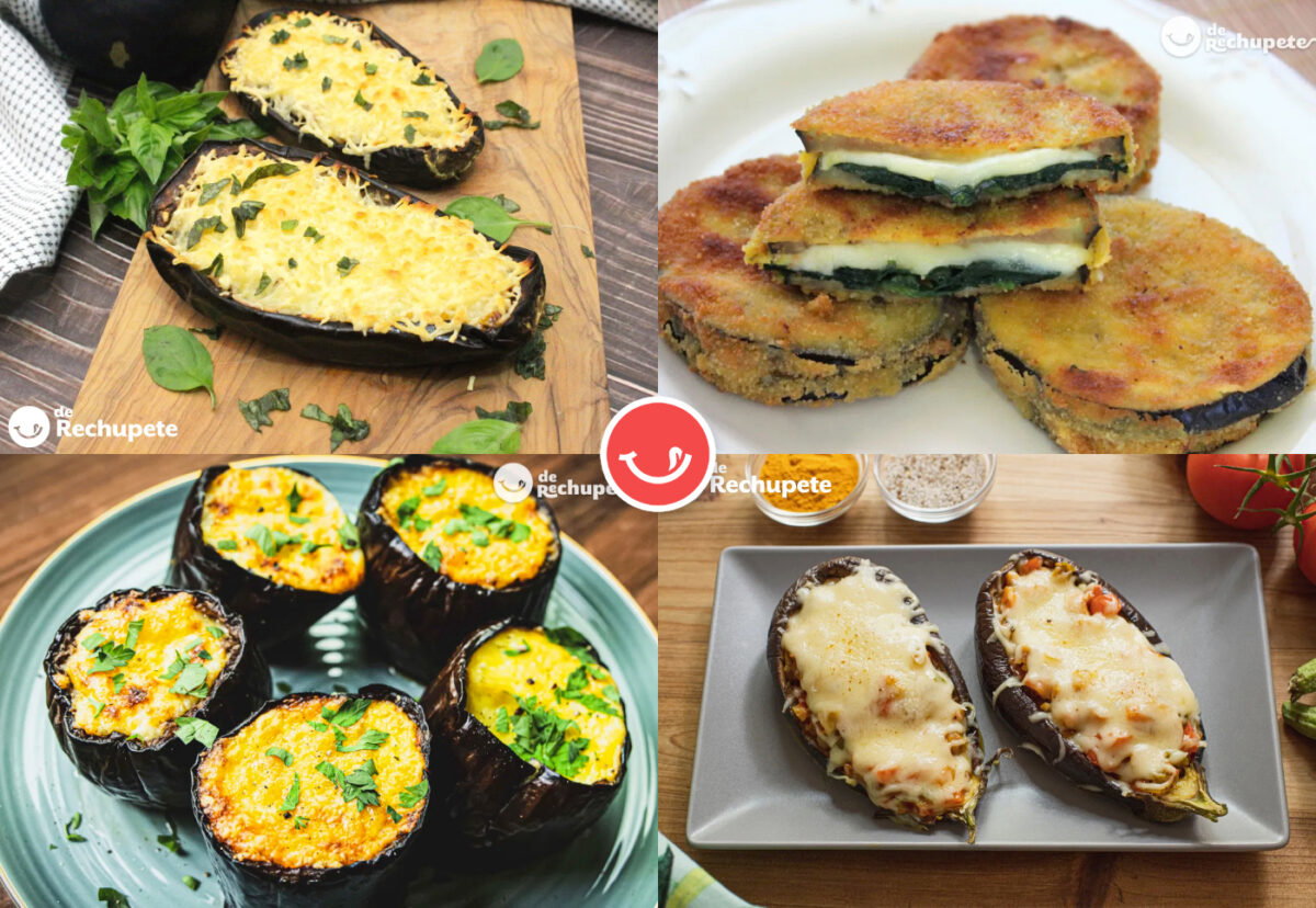 Las mejores recetas de berenjenas rellenas. Fáciles y deliciosas
