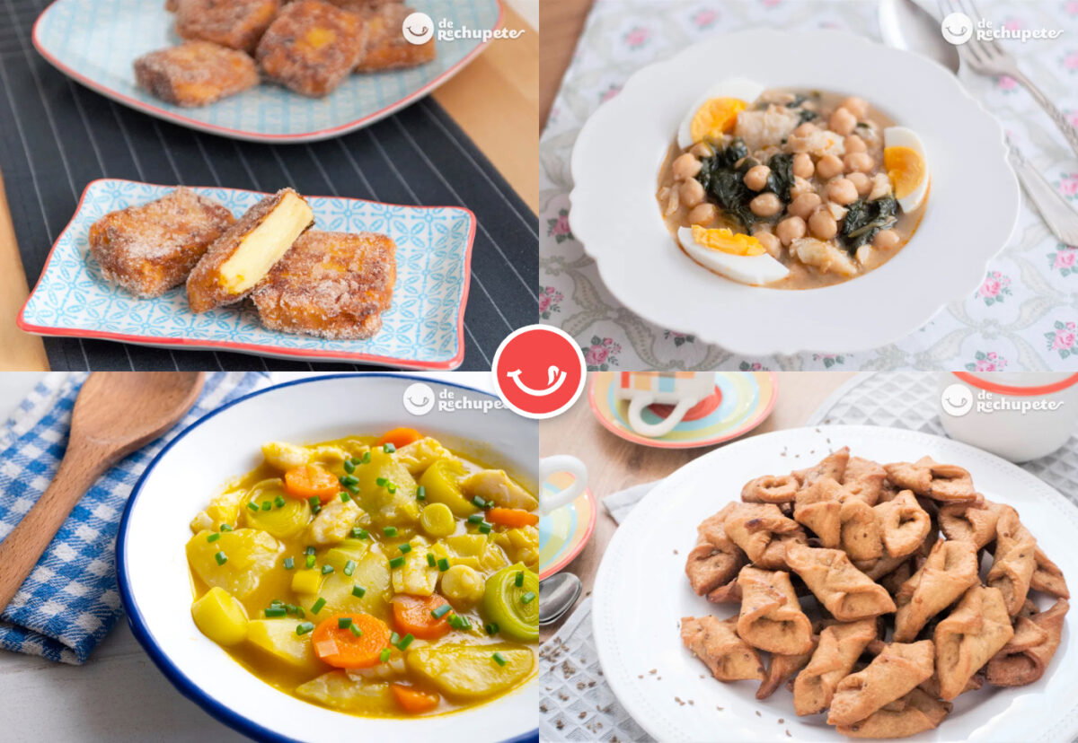 Gastronomía en la Semana Santa. Los platos tradicionales según la región de España