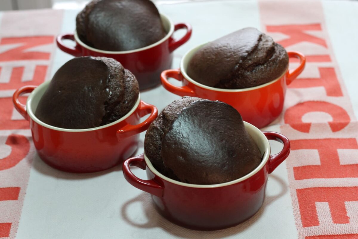 soufflé de chocolate paso17