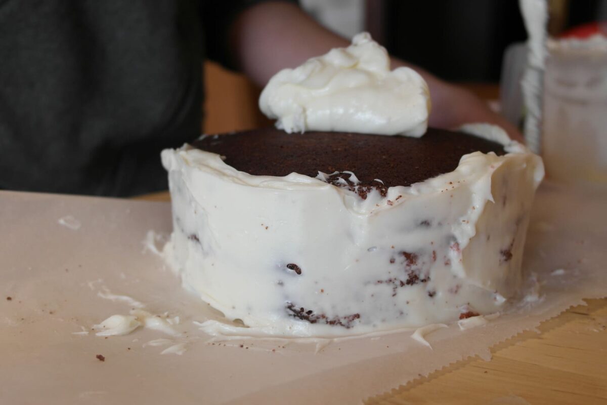 tarta red velvet paso 10