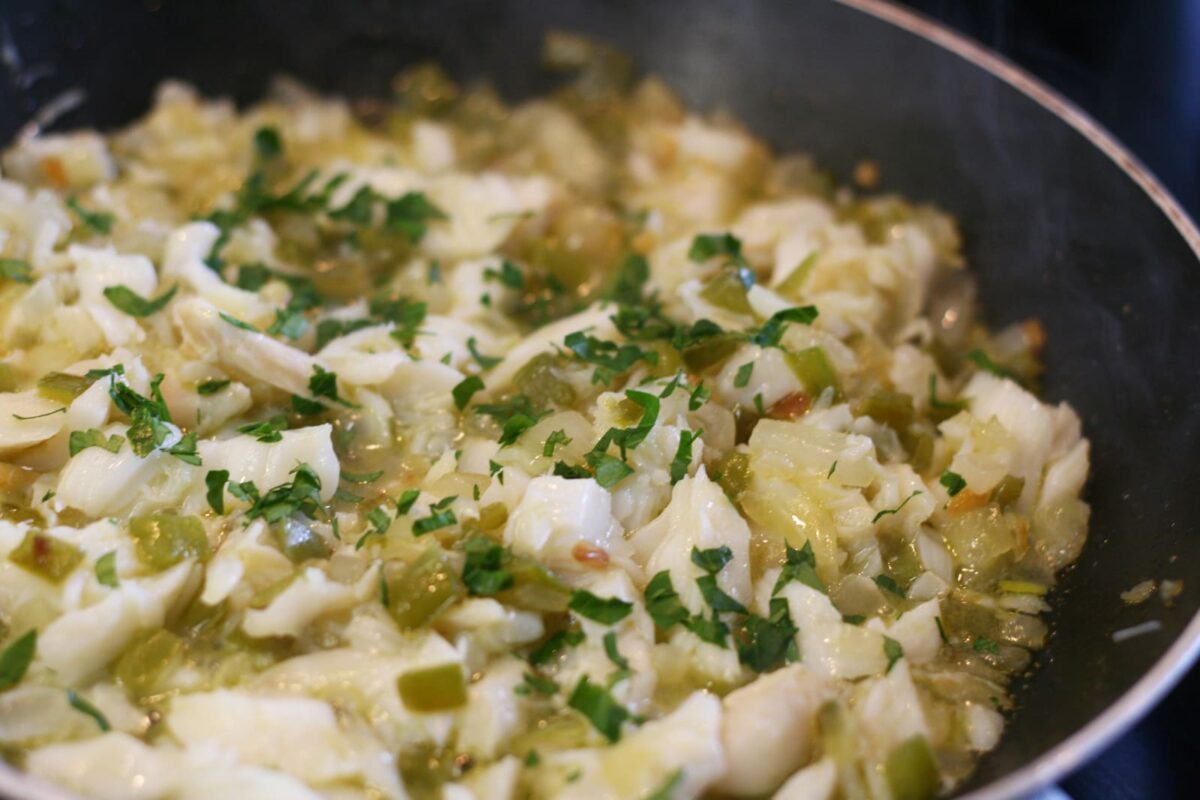 tortilla de bacalao paso 10