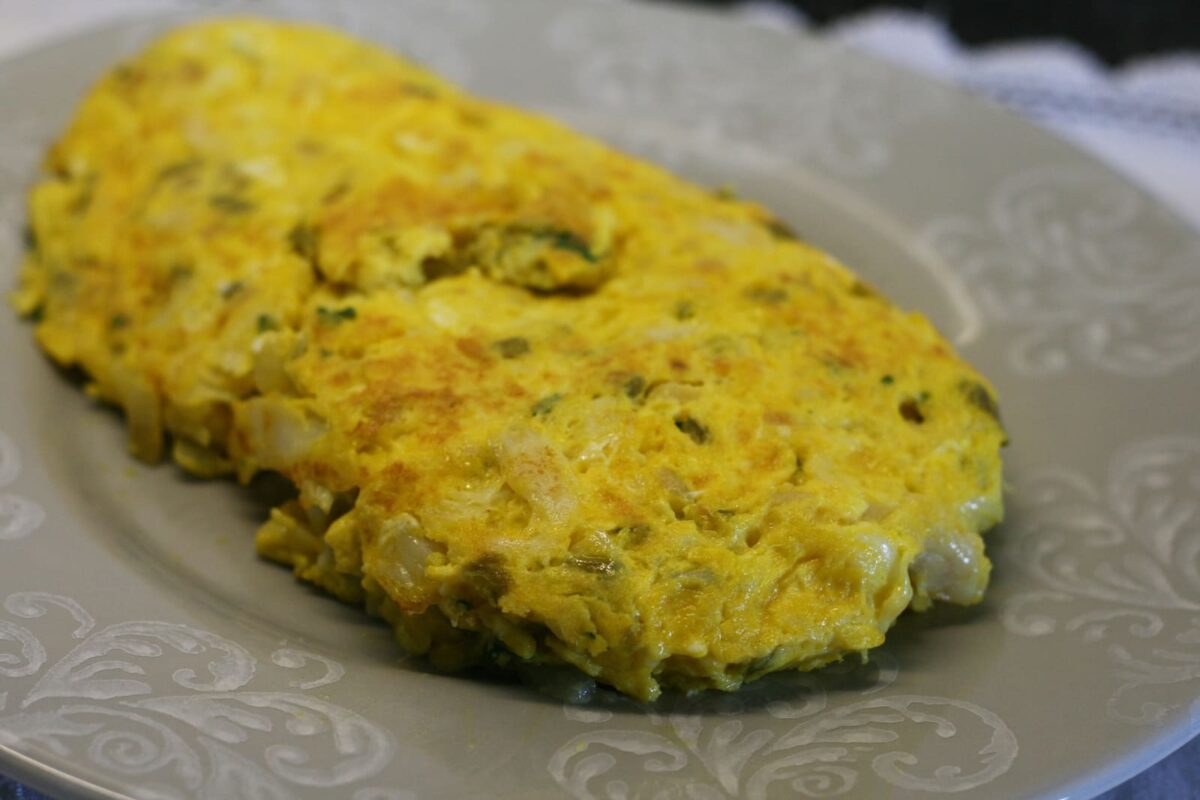 tortilla de bacalao paso 15