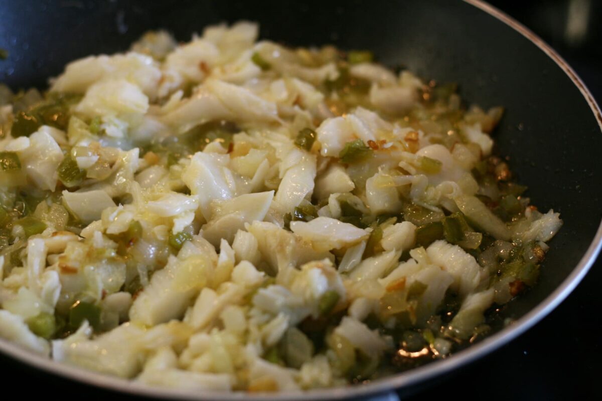 tortilla de bacalao paso 9