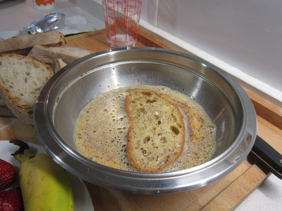 tostadas francesas paso 6