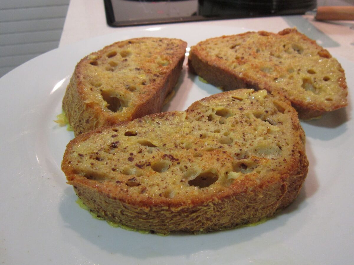 tostadas francesas paso 9