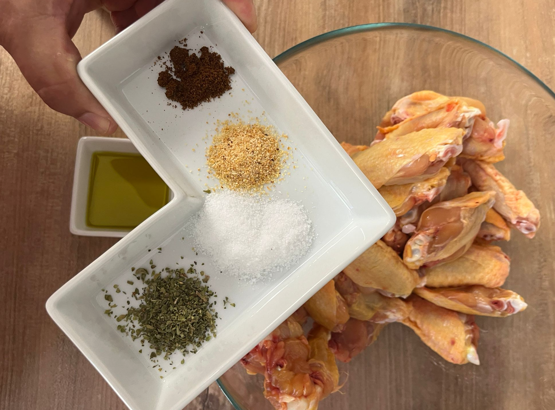Alitas de pollo en freidora de aire. Una receta muy sencilla y rápida