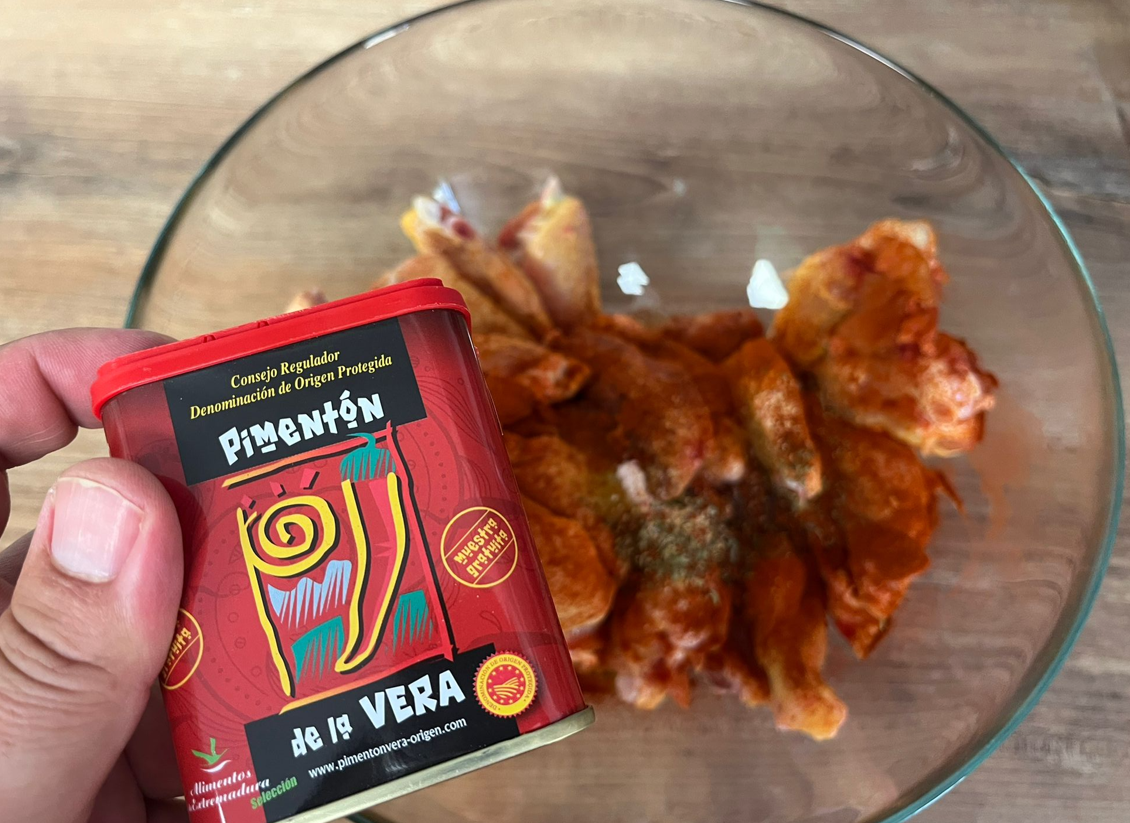 Alitas de pollo en freidora de aire. Una receta muy sencilla y rápida