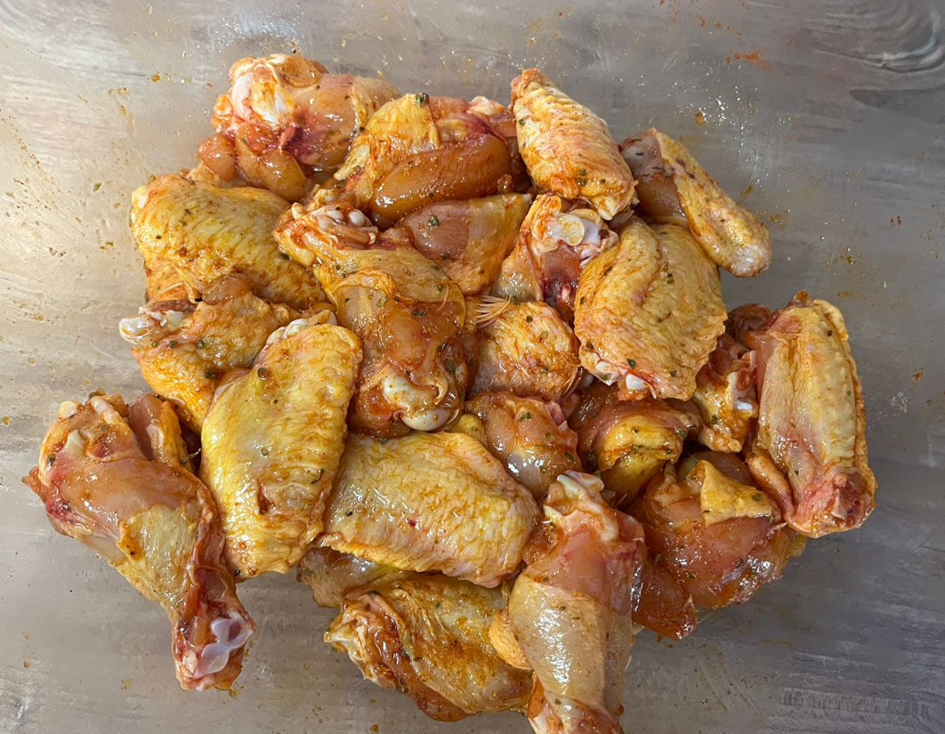 Alitas de pollo en freidora de aire. Una receta muy sencilla y rápida