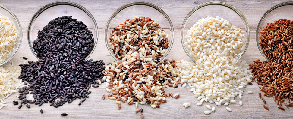 Diferencias entre el arroz blanco largo, el arroz vaporizado y el arroz basmati