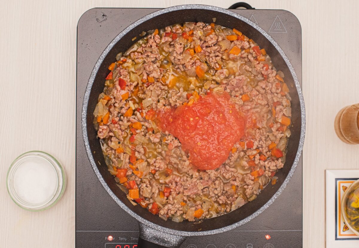 Cebollas rellenas de carne. Un plato típico de Asturias paso a paso