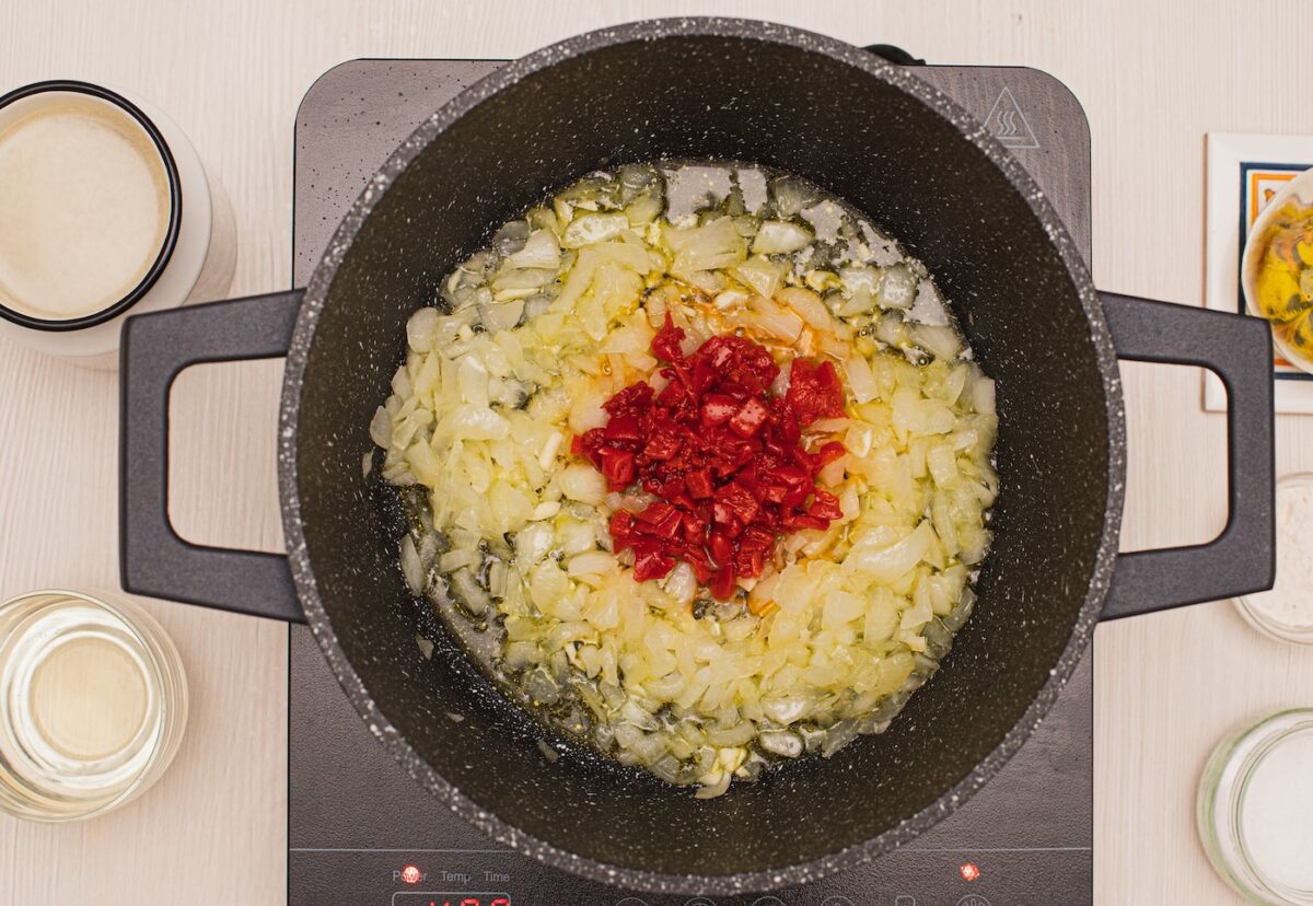 Cebollas rellenas de carne. Un plato típico de Asturias paso a paso