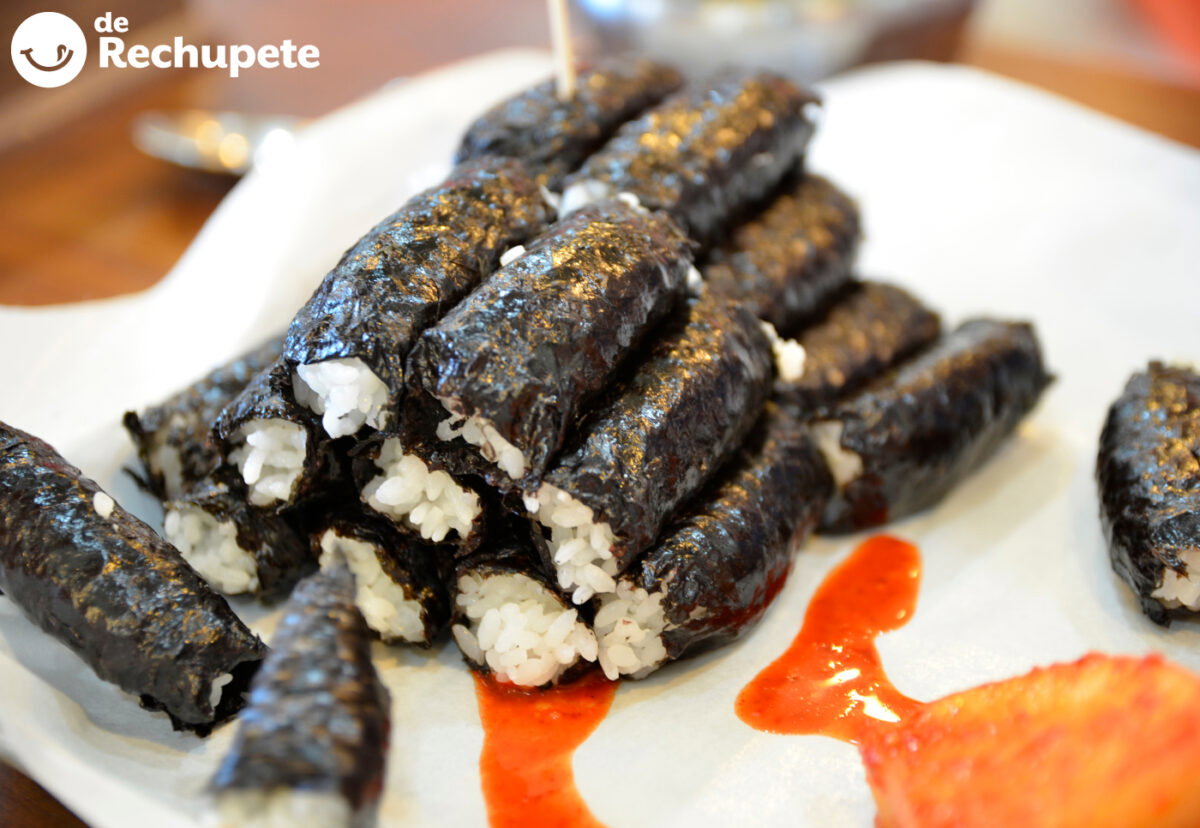 En qué se diferencia el sushi del gimbap