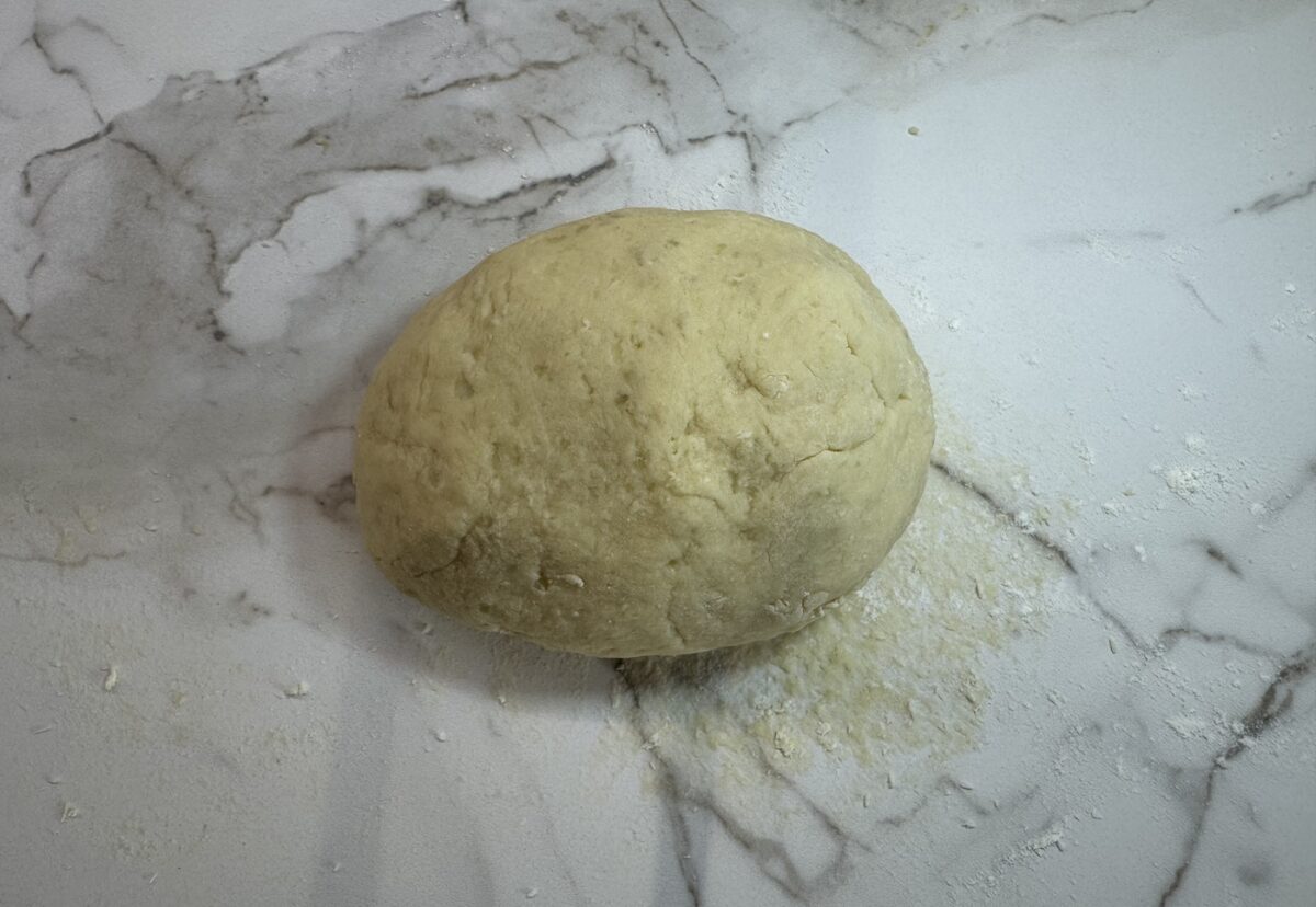 Ñoquis con salsa de queso gorgonzola y nueces