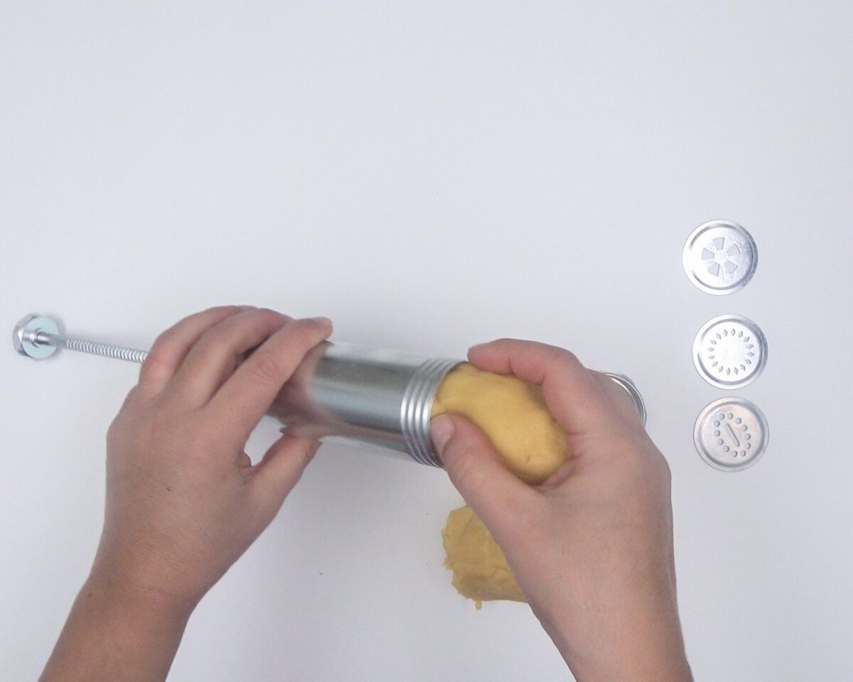 Galletas y pastas con pistola