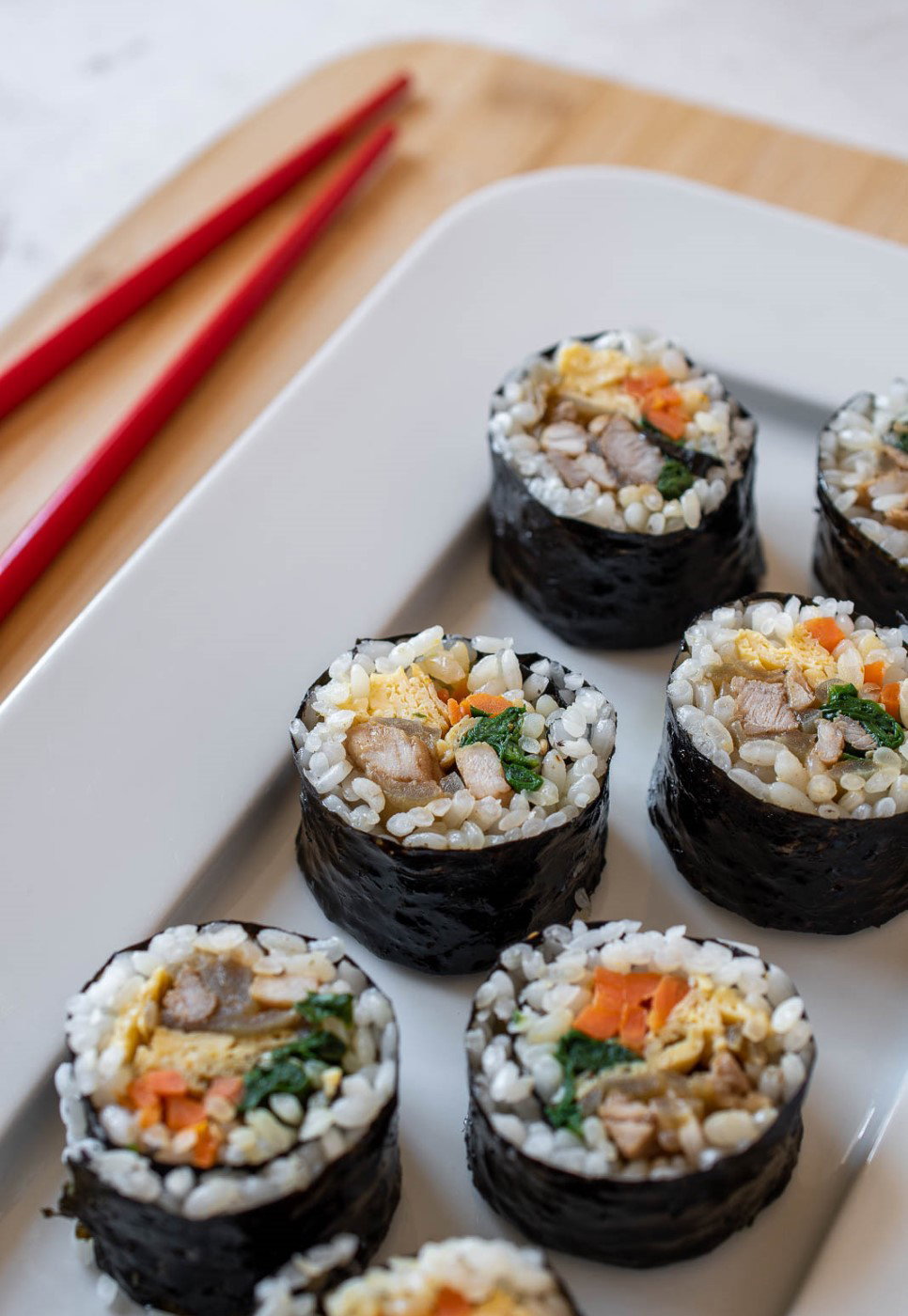 Cómo hacer gimbap, el sushi coreano