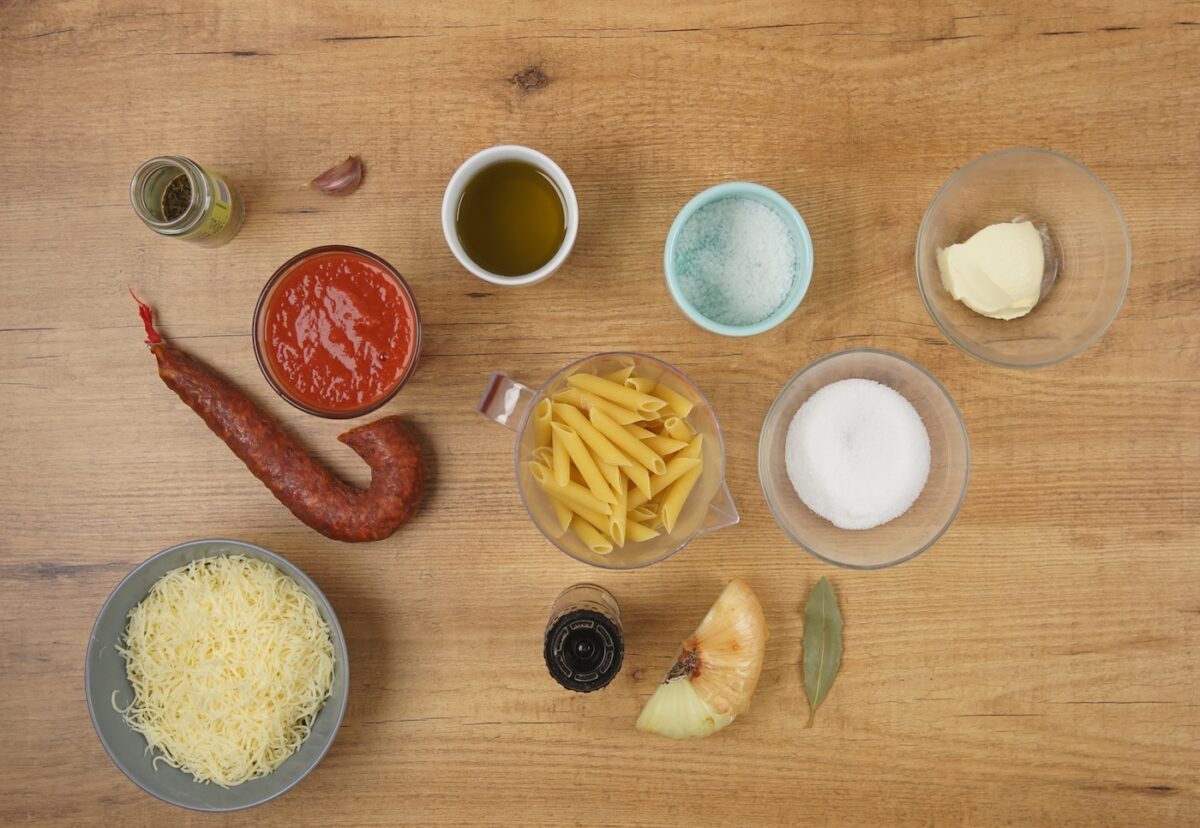 Macarrones con chorizo. Una receta muy sencilla e irresistible