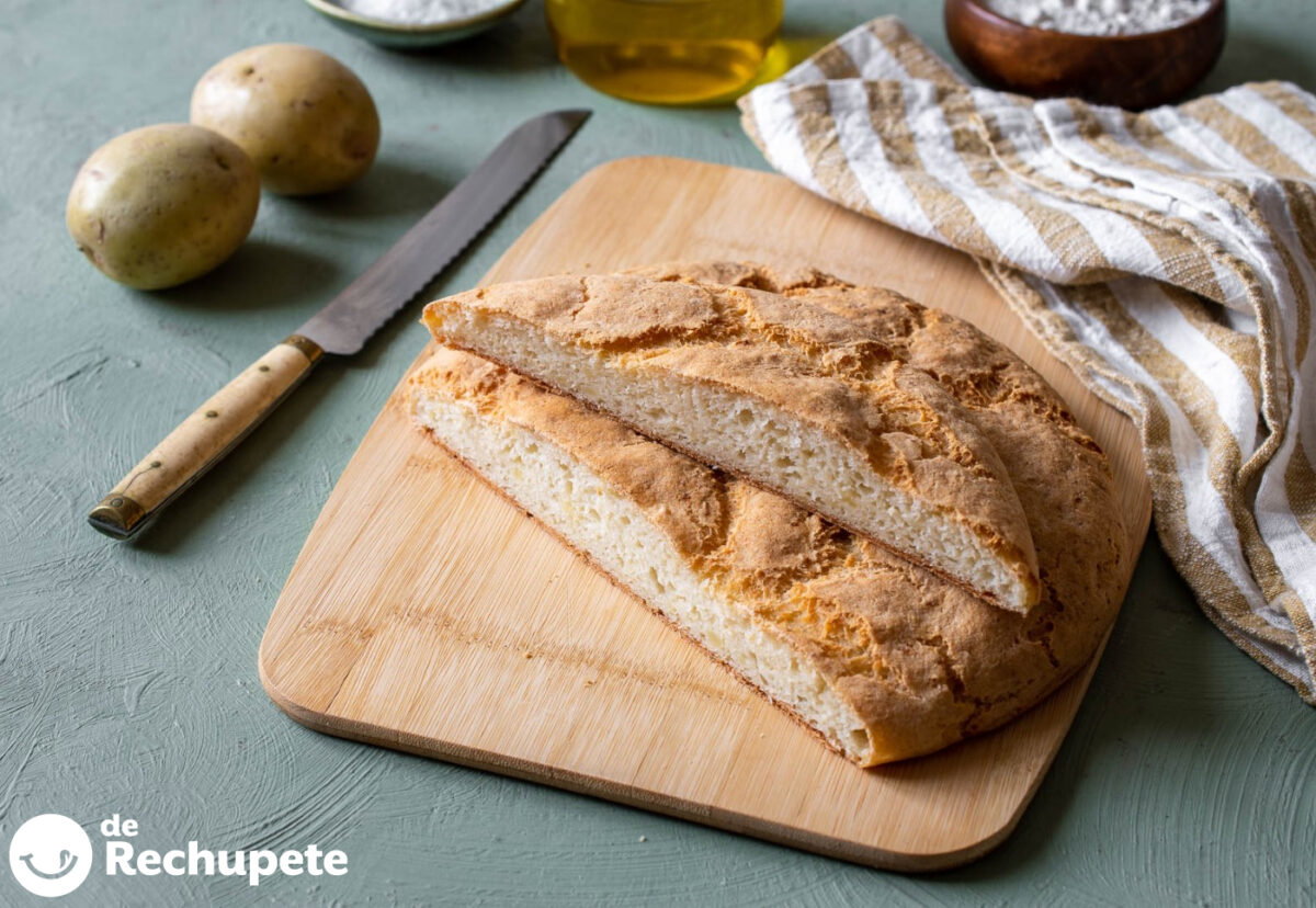 Pan de patata sin gluten paso a paso
