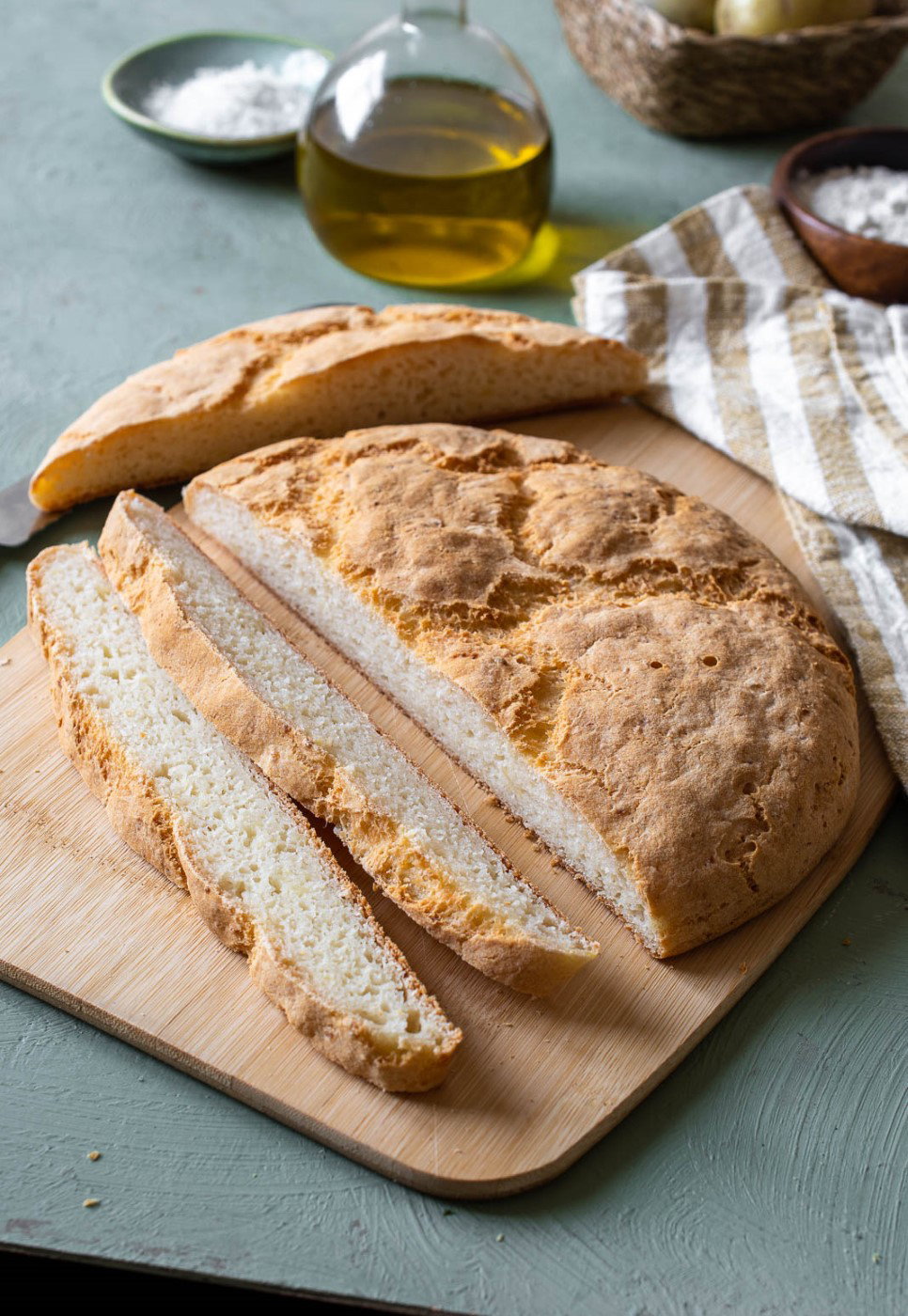 Pan de patata sin gluten paso a paso