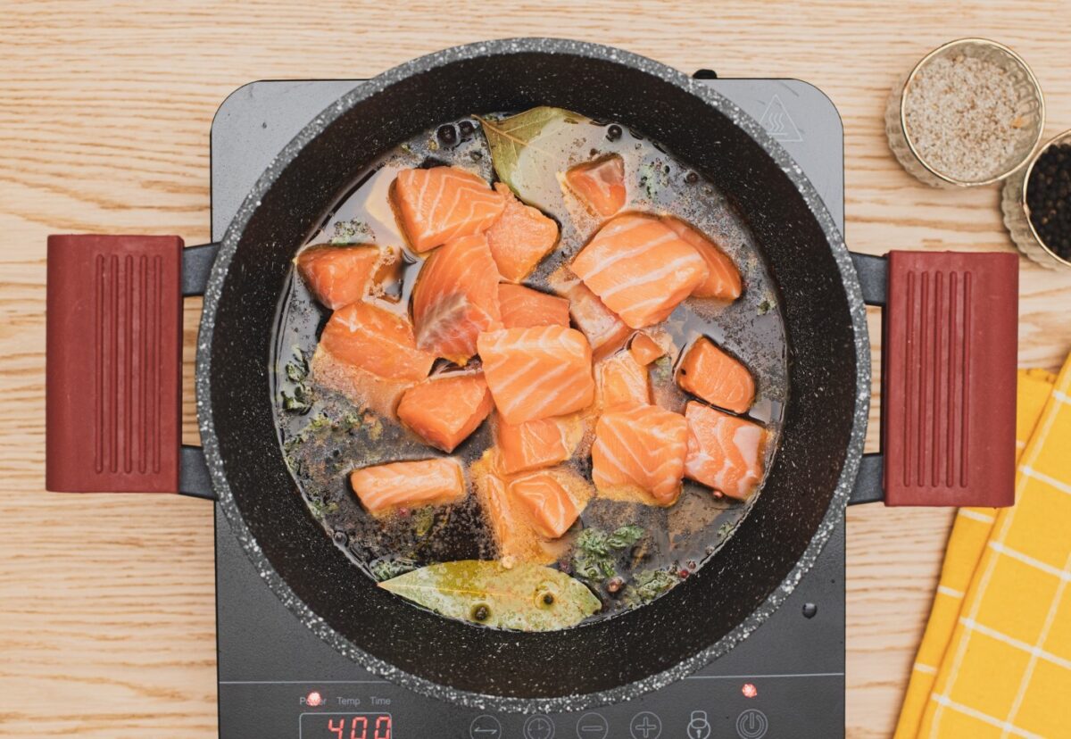 Salmón en escabeche. Una receta muy sencilla de preparar