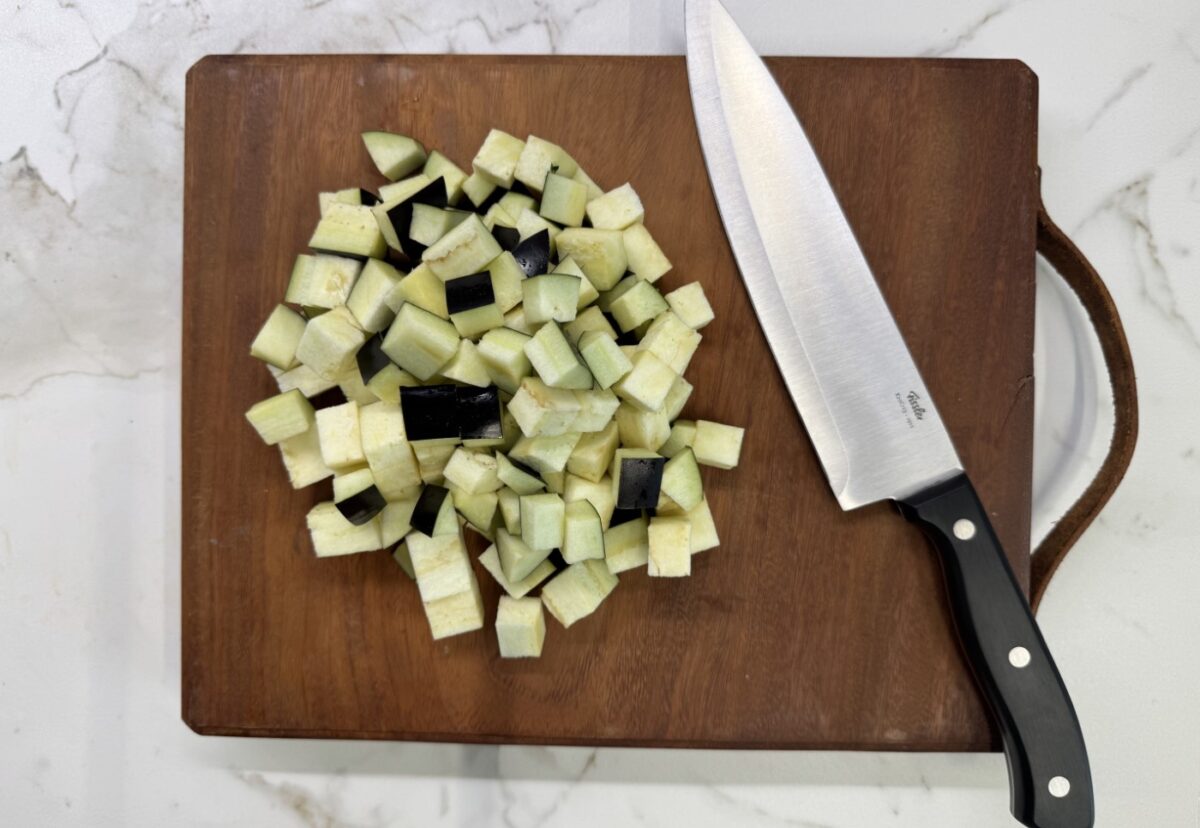 Samfaina catalana. Una receta clásica de guiso de verduras