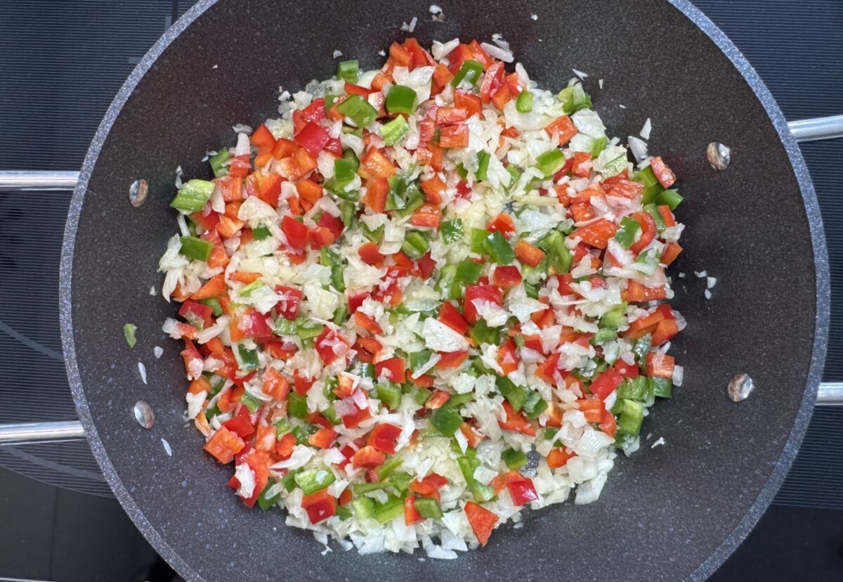 Samfaina catalana. Una receta clásica de guiso de verduras
