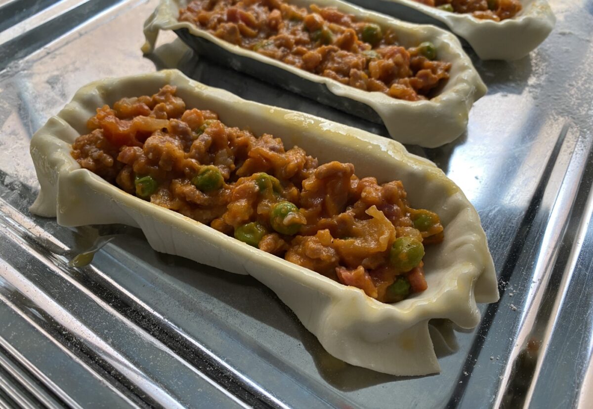 Agujas de ternera al horno