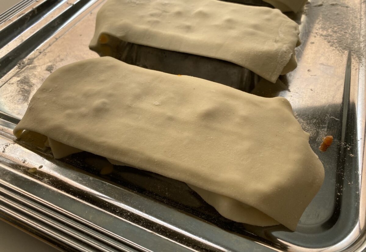 Agujas de ternera al horno