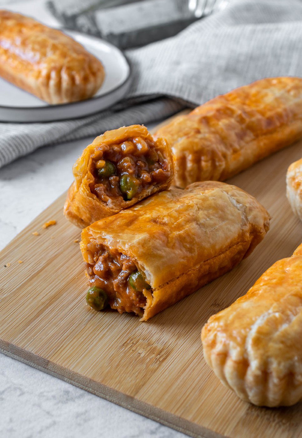 Agujas de ternera al horno