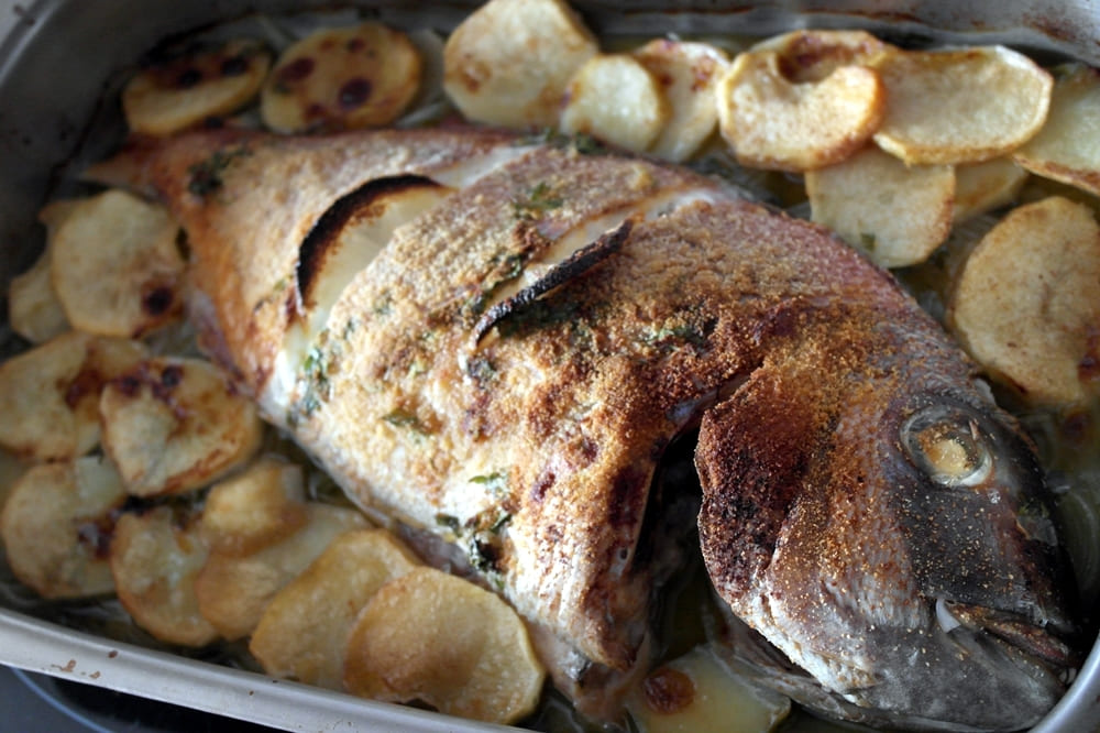Pargo al horno paso 11